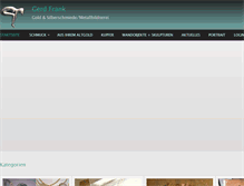 Tablet Screenshot of gerd-frank.com